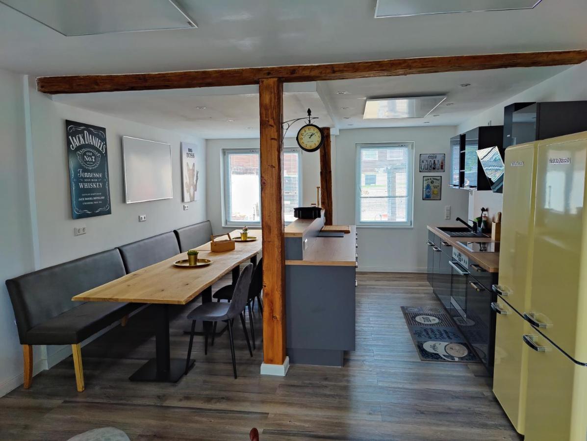 Neues schönes Ferienhaus mit großer Grillterrasse für 12 Personen im Harz Sankt Andreasberg Exterior foto