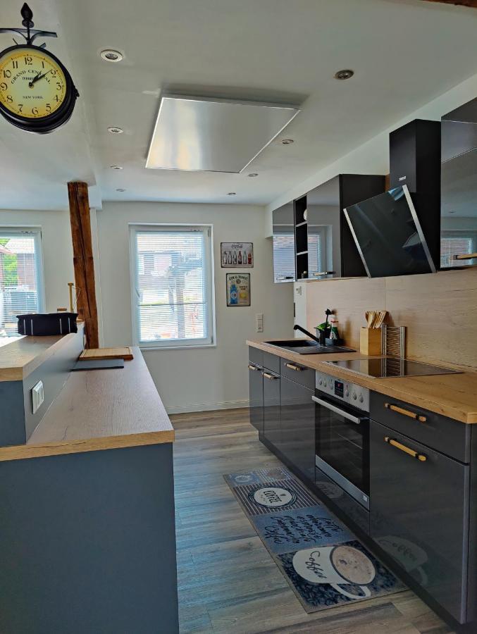 Neues schönes Ferienhaus mit großer Grillterrasse für 12 Personen im Harz Sankt Andreasberg Exterior foto