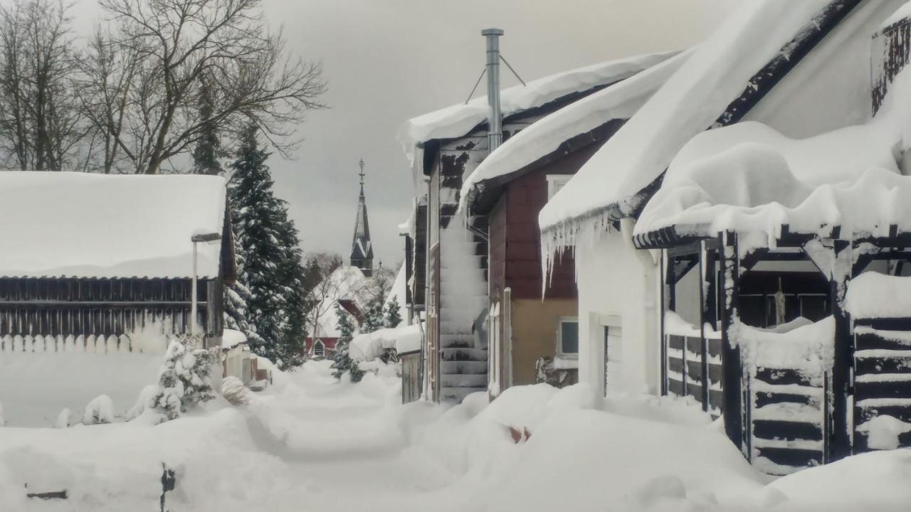 Neues schönes Ferienhaus mit großer Grillterrasse für 12 Personen im Harz Sankt Andreasberg Exterior foto